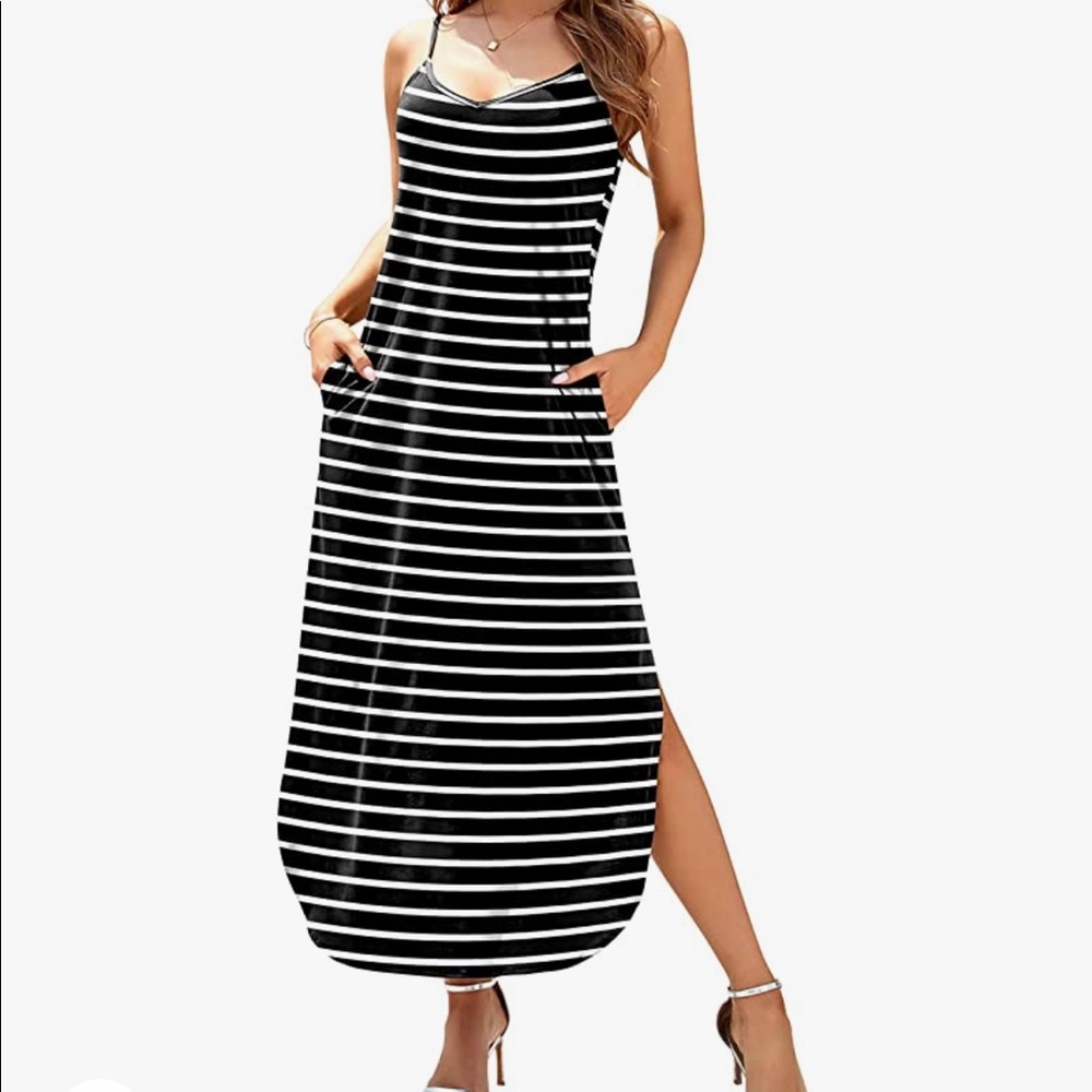 Striped Maxi Dress